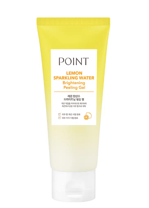 เจลผลัดเซลล์ผิว Point Lemon Sparkling Water Brightening Peeling Gel 100 มล.