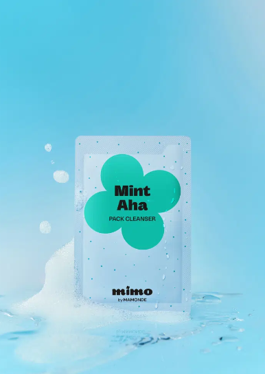 Mimo by Mamonde Mint-AHA Pack Cleanser 4 กรัม * 6 แพ็ค (Amorepacific)