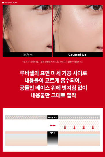 Zoom by Jung Saem Mool Rubycell Mini Tab Puff แพ็ค 3 ชิ้น