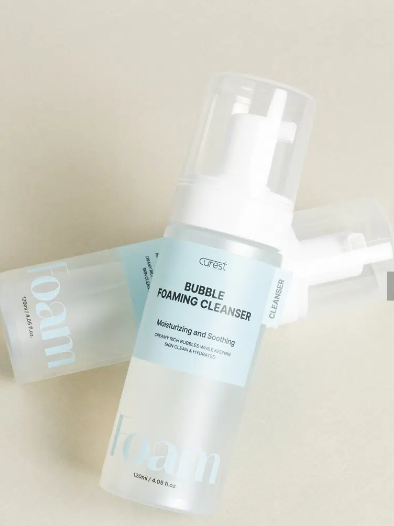 โฟมล้างหน้า Curerest Bubble Foaming Cleanser ขนาด 120 มล.