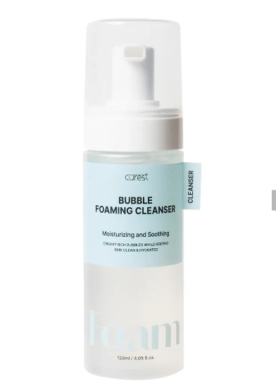 โฟมล้างหน้า Curerest Bubble Foaming Cleanser ขนาด 120 มล.