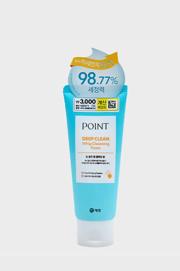 โฟมล้างหน้า Point Deep Clean Whip ขนาด 100 กรัม