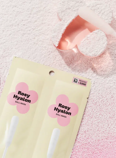 มาส์กหน้า Mimo by Mamonde Rosy Hyaluron Ball Mask แพ็ค 2 ชิ้น (Amorepacific)