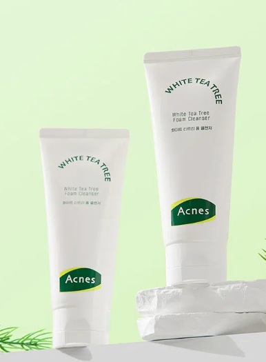 โฟมล้างหน้า Acnes White Tea Tree ขนาด 100 มล.