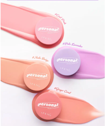 บลัชออนแบบคุชชั่น IPKN Personal Tone สีชมพูรองเท้า