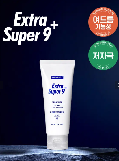 โฟมล้างหน้าสำหรับรักษาสิว Medi Peel Extra Super 9 Plus ขนาด 100 มล.