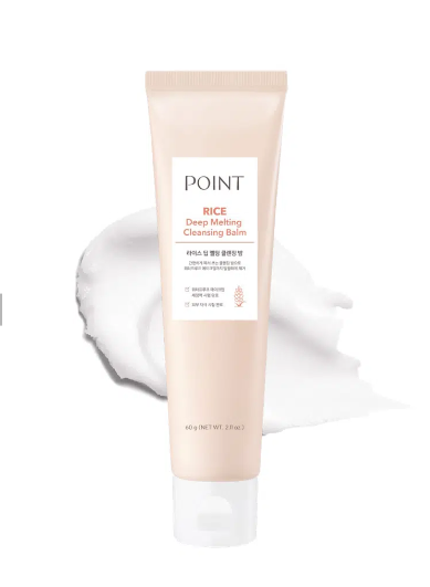 บาล์มทำความสะอาดผิวหน้า Point Rice Deep Melting Cleansing Balm ขนาด 60 กรัม