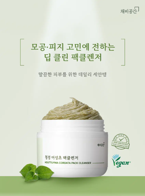 Chaebi Space Clean Houttuynia Cordata Pack Cleanser 45 g