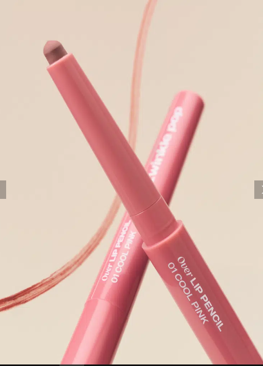 ดินสอเขียนขอบปาก Twinkle Pop Over สีชมพู Cool Pink จาก CLIO