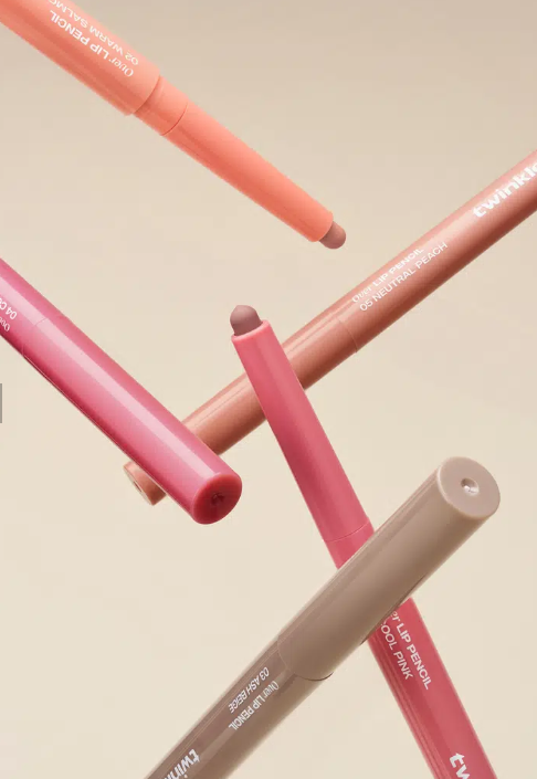 ดินสอเขียนขอบปาก Twinkle Pop Over สีชมพู Cool Pink จาก CLIO