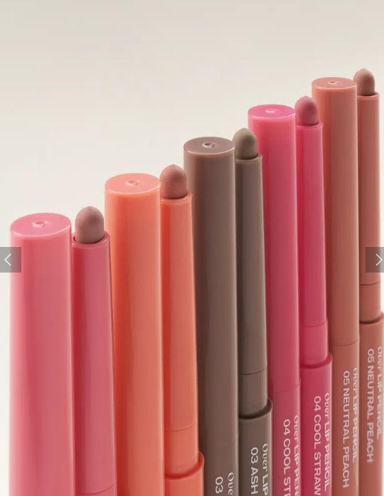 ดินสอเขียนขอบปาก Twinkle Pop Over สีชมพู Cool Pink จาก CLIO