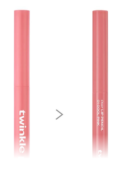 ดินสอเขียนขอบปาก Twinkle Pop Over สีชมพู Cool Pink จาก CLIO