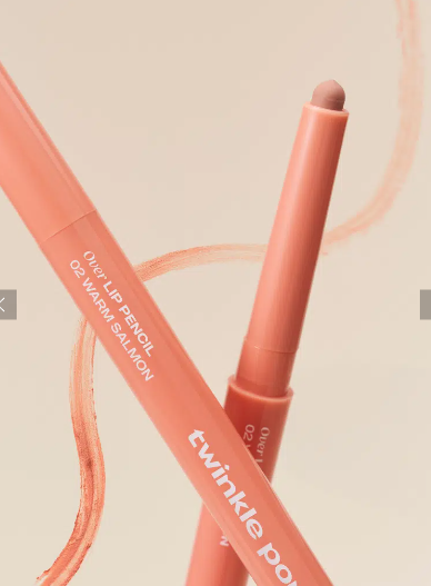 ดินสอเขียนขอบปาก Twinkle Pop Over สี Warm Salmon จาก CLIO