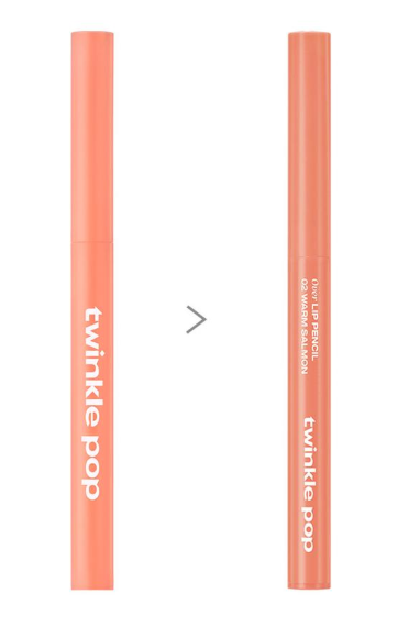 ดินสอเขียนขอบปาก Twinkle Pop Over สี Warm Salmon จาก CLIO