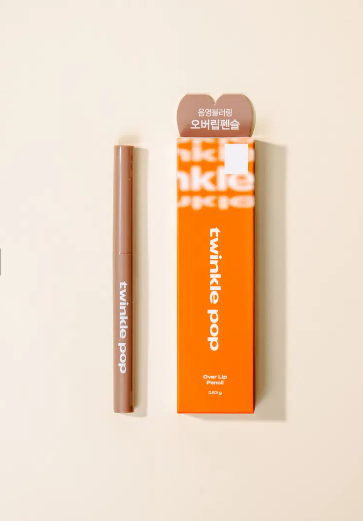 ดินสอเขียนขอบปาก Twinkle Pop Over สีเบจอมเทา จาก CLIO