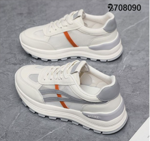 708090 รองเท้าวิ่งน้ำหนักเบาสำหรับผู้หญิง รองเท้าออกกำลังกายที่สวมใส่สบาย