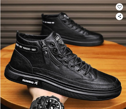 รองเท้าทำงานสำหรับผู้ชาย Style Doctor กันน้ำ กันลื่น รองเท้าผ้าใบหุ้มข้อสูง ทนทาน นุ่มสบาย เหมาะสำหรับเดินเล่นกลางแจ้ง