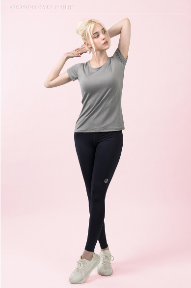 เสื้อยืดแขนสั้นทรงกลมผ้ายืดสี่ทิศทางสำหรับผู้หญิง Armedes รุ่น AR-211