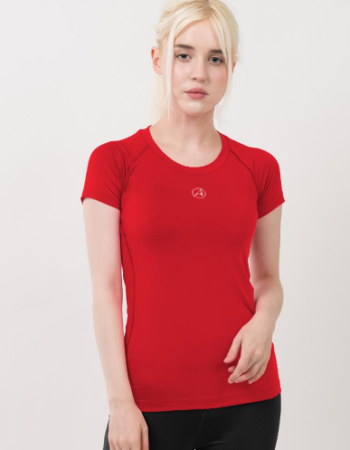 เสื้อยืดแขนสั้นโยคะสำหรับผู้หญิง Armedes รุ่น R-231