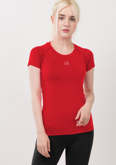 เสื้อยืดแขนสั้นโยคะสำหรับผู้หญิง Armedes รุ่น R-231