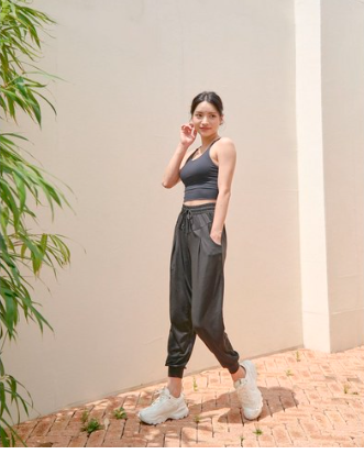 กางเกงโยคะ/พิลาทิส/จ็อกเกอร์ SABU สวมใส่สบาย เหมาะสำหรับโยคะและพิลาทิส