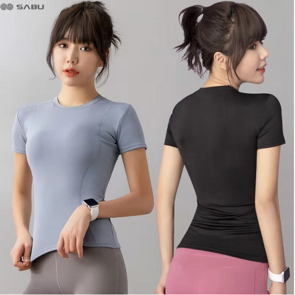 ชุดออกกำลังกาย 2 ชิ้น Master Jang Yoga & Pilates: เสื้อแขนสั้น + กางเกงเลกกิ้ง