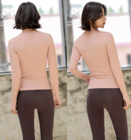เสื้อแขนยาวครึ่งซิปสำหรับฝึกซ้อมของผู้หญิงจาก Fianist