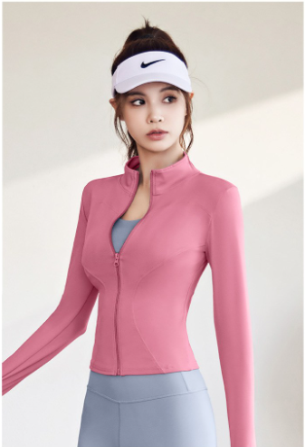 เสื้อแจ็คเก็ตวอร์มแบบซิปหน้า ทรงเข้ารูป สำหรับผู้หญิง จาก Fianist
