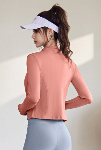 เสื้อแจ็คเก็ตวอร์มแบบซิปหน้า ทรงเข้ารูป สำหรับผู้หญิง จาก Fianist