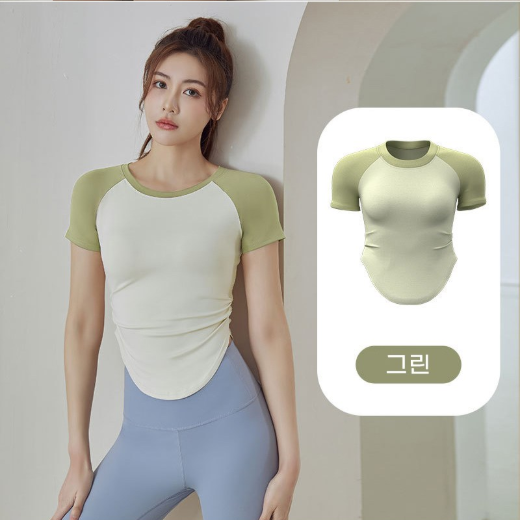 เสื้อยืดแขนสั้นทรง Raglan เข้ารูปสำหรับผู้หญิงจาก Fianist