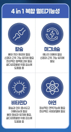 ชง กุนดัง แคลเซียม แมกนีเซียม วิตามินดี สังกะสี 180 เม็ด 2 แพ็ค