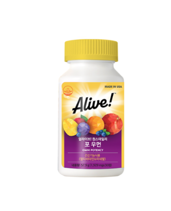 วิตามินรวมสำหรับผู้หญิง Alive Once Daily 30 เม็ด 1 แพ็ค
