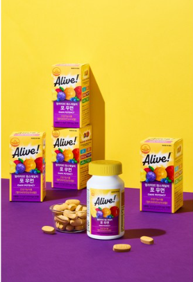 วิตามินรวมสำหรับผู้หญิง Alive Once Daily 30 เม็ด 1 แพ็ค
