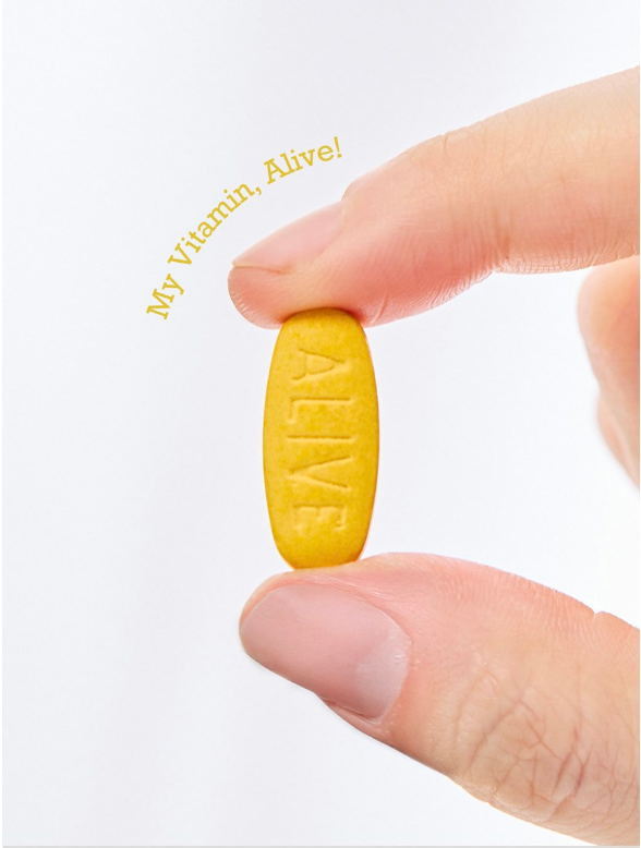 วิตามินรวมสำหรับผู้หญิง Alive Once Daily 30 เม็ด 1 แพ็ค