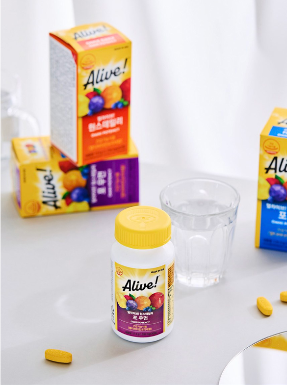 วิตามินรวมสำหรับผู้หญิง Alive Once Daily 30 เม็ด 1 แพ็ค