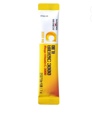 ILDONG เมกะวิตามินซี 3000 มก. วิตามินซีเข้มข้นสูง 100% บริสุทธิ์ (สำหรับใช้ 3 เดือน) 1 กล่อง 270 กรัม