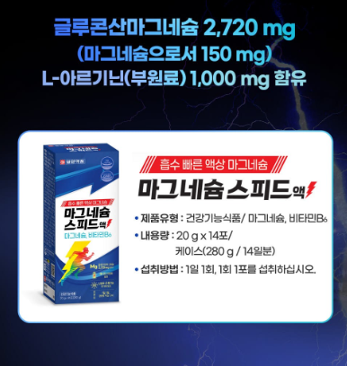 เครื่องดื่มแมกนีเซียมชนิดน้ำ Speedshot 1 กล่อง 14 เสิร์ฟ