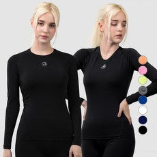 เสื้อยืดแขนยาวโยคะสำหรับผู้หญิง Armedes รุ่น AR-2412 (2 ชิ้น)
