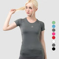 เสื้อยืดแขนสั้นโยคะสำหรับผู้หญิง Armedes รุ่น R-231
