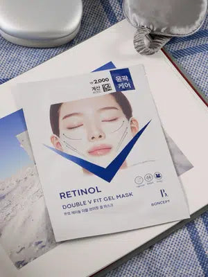 มาส์กเจล Bonsept Retinol Double V-Fit 1 แผ่น 22 กรัม