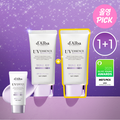 [สินค้าแนะนำประจำเดือนมีนาคม/ปรับโทนสีผิวโทนเย็น] ครีมกันแดด Dalba Purple Tone-Up Sunscreen Duo (50ml+50ml)