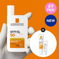 [สินค้าเปิดตัวสุดพิเศษสำหรับวัยรุ่น/สินค้าแนะนำประจำเดือนมีนาคมสำหรับวัยรุ่น] โปรโมชั่น La Roche-Posay Anthelios Sun Fluid 50ml (+15ml + Mela B3 Serum 3ml)