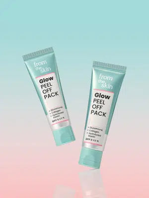 จากแผ่นมาส์กหน้าแบบลอกออก Skin Glow ขนาด 20 กรัม