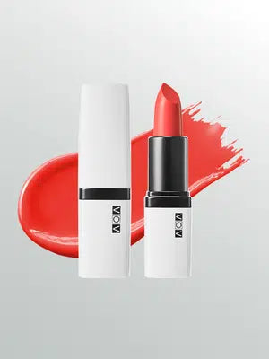 [03 Spicy Coral] ลิปสติก Vov Satin Slip