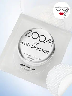 แผ่นมาส์กบำรุงผิว Zoom by Jung Saem Mool Prep Skin Pads 3 แผ่น_เพิ่มความชุ่มชื้นและปรับสภาพผิว