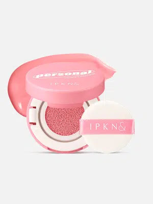 บลัชออนแบบคุชชั่น IPKN Personal Tone สีชมพูรองเท้า