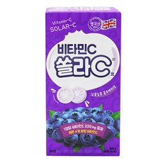 วิตามินซีชนิดเม็ด Koryo Eundan Solar รสบลูเบอร์รี่ 80 เม็ด 1 แพ็ค