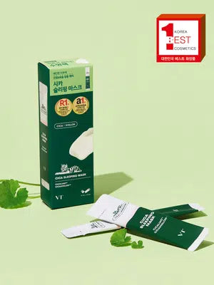 มาส์กบำรุงผิวหน้า VT Cica Sleeping Mask ขนาด 4 มล. แพ็ค 6 ชิ้น
